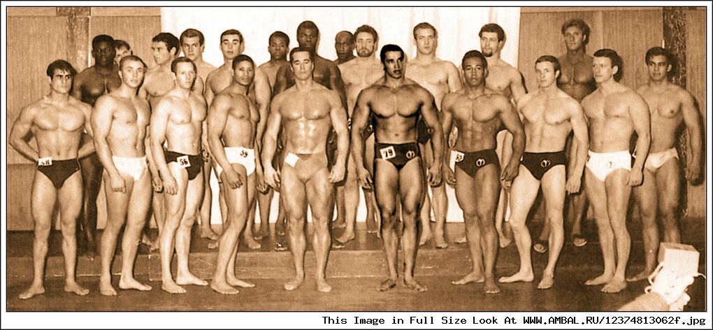 Arnold Schwarzenegger Mister Universe