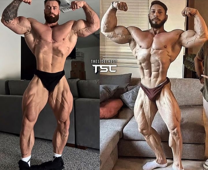 Chris Bumstead шпагат