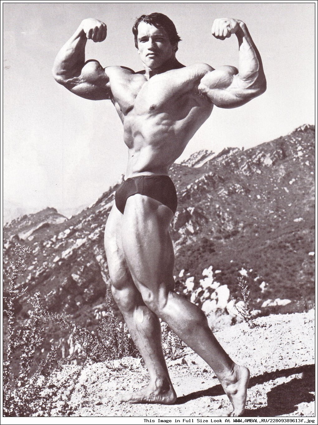 Arnold Schwarzenegger в молодости