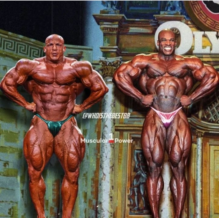 Phil Heat vs Ronnie Coleman vs